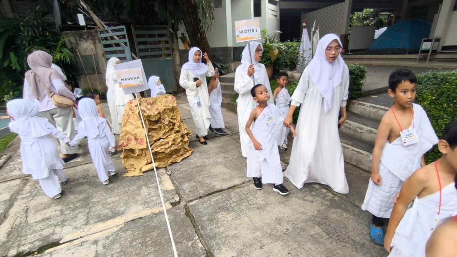 KB dan TK NP Tunas Global Depok manasik haji 4