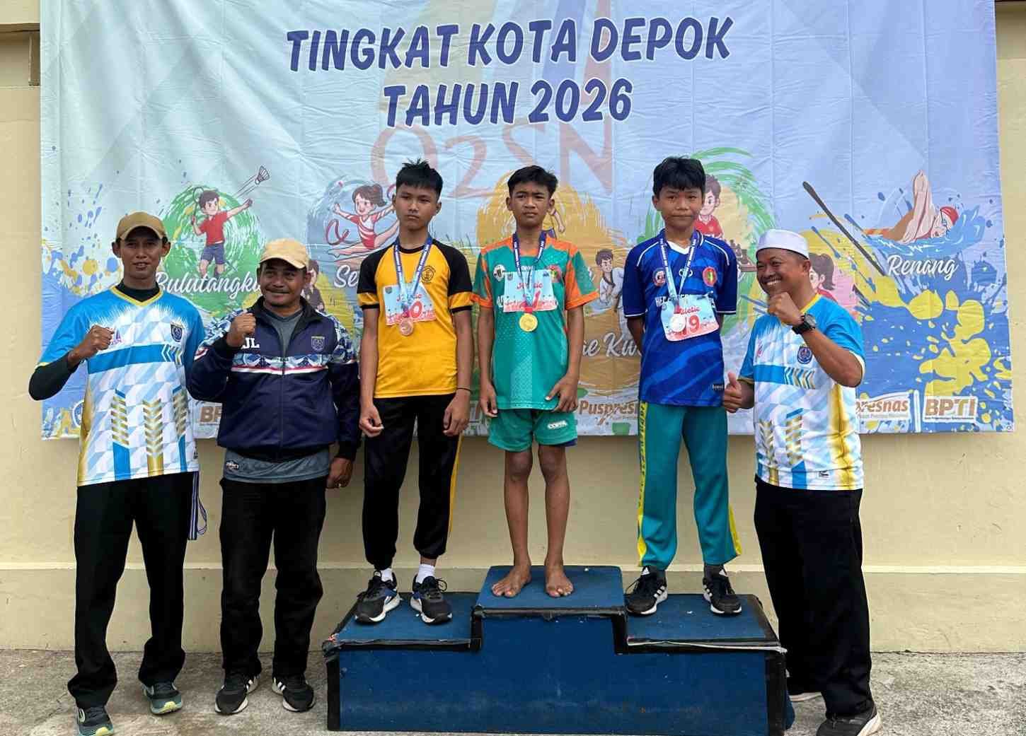 O2SN Atletik tingkat Kota Depok 4