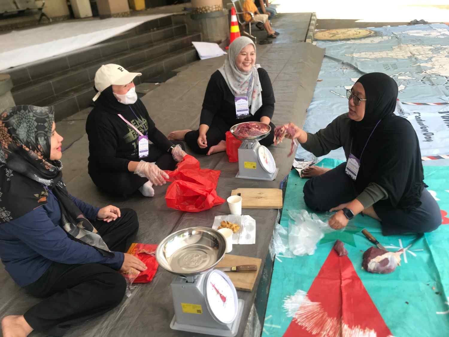Sekolah Tunas Global potong hewan kurban 6