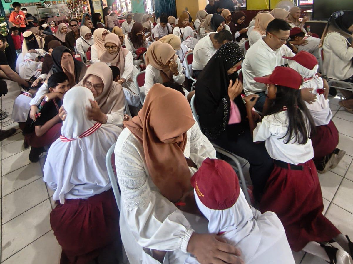 Pelepasan siswa SDN Mekarjaya 21 d