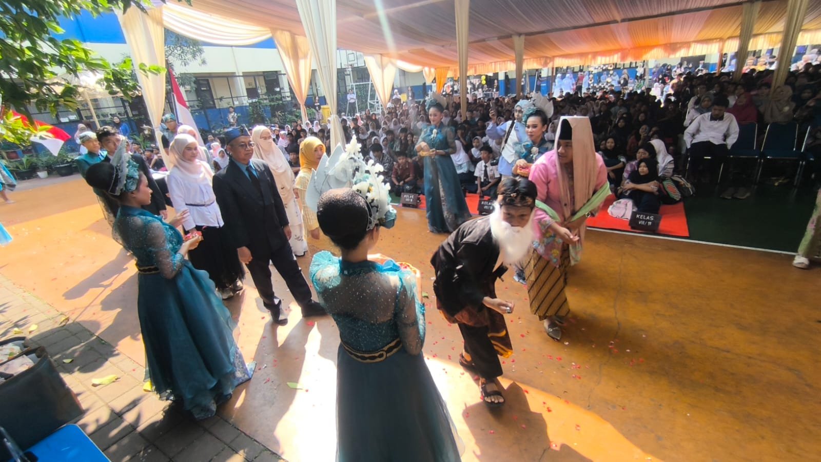 Pelepasan siswa SMPN 9 Depok 2