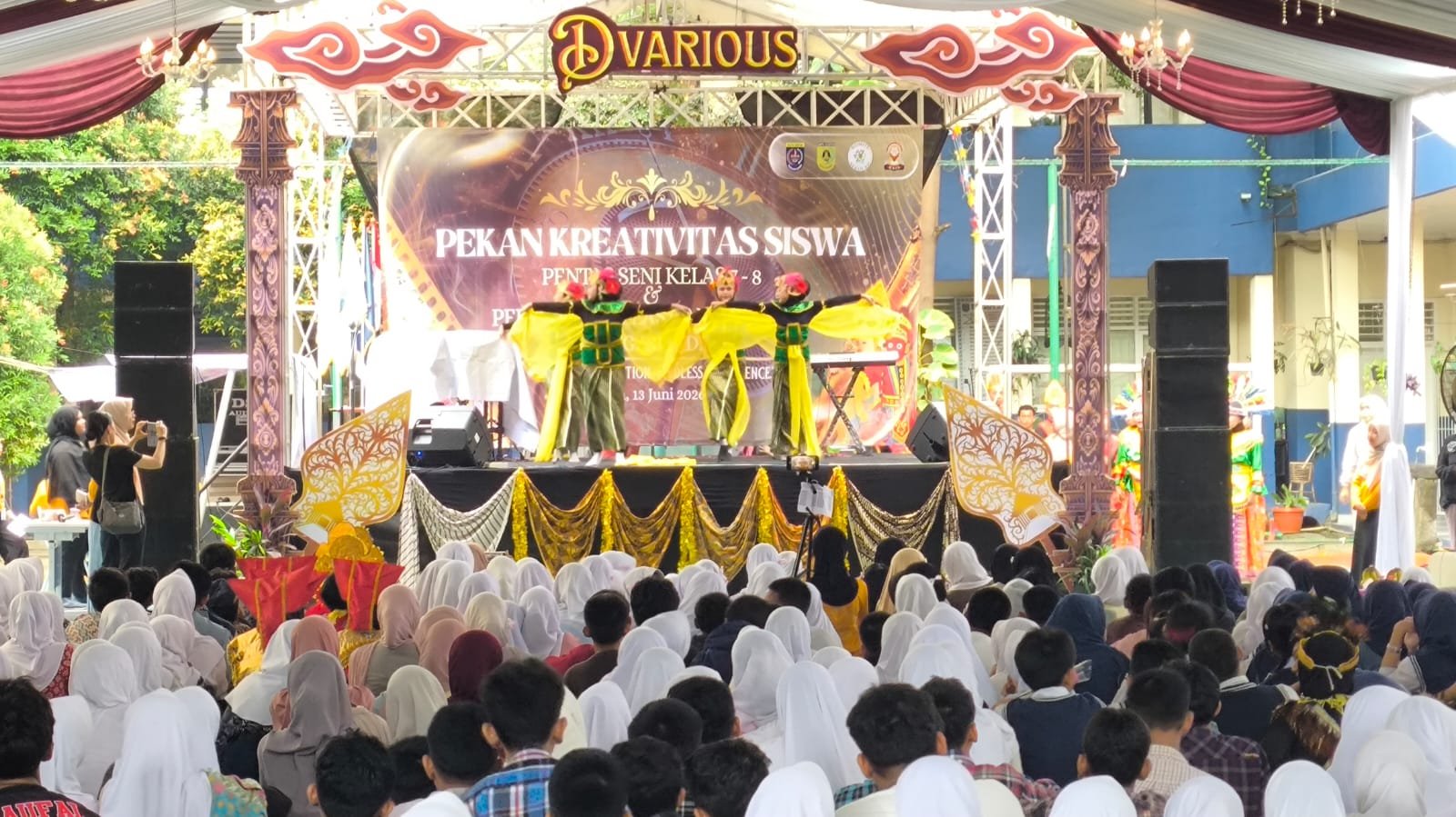 Pensi dan pelepasan SMPN 18 Depok 3