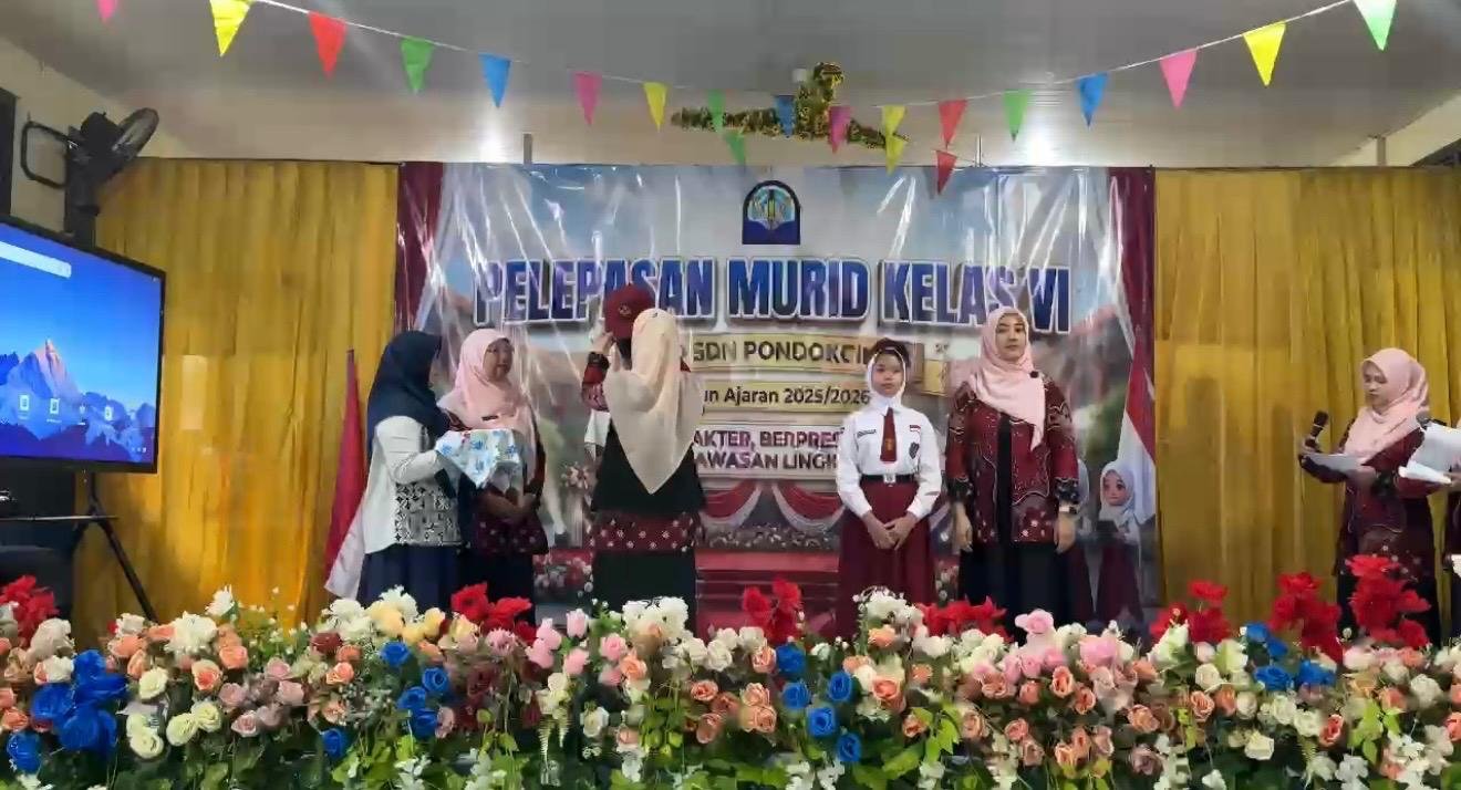 SDN Pondok Cina 3 lepas siswa kelas VI 2