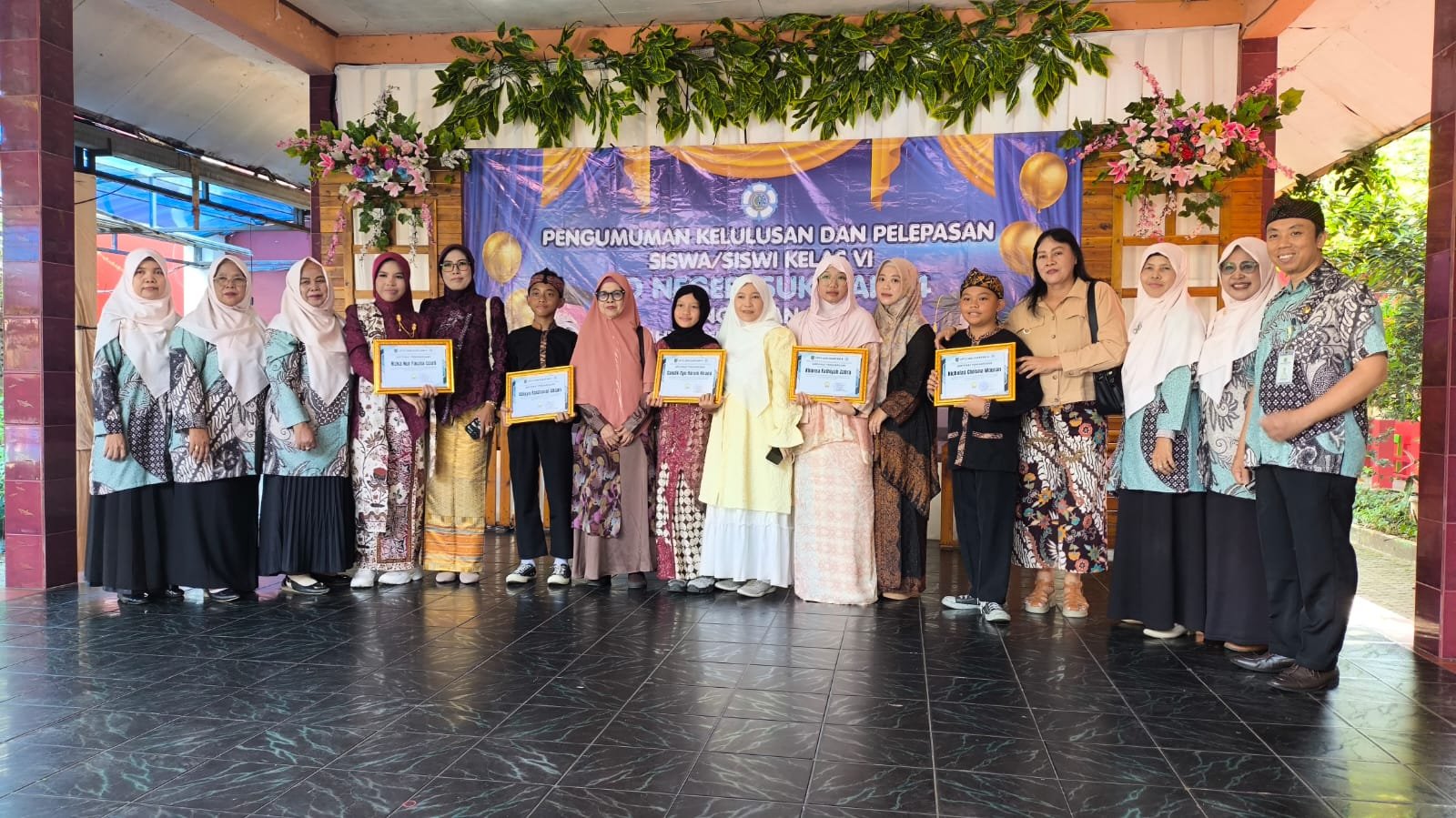 SDN Sukatani 4 pelepasan siswa 2