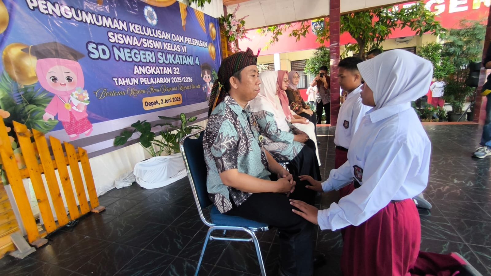 SDN Sukatani 4 pelepasan siswa 3