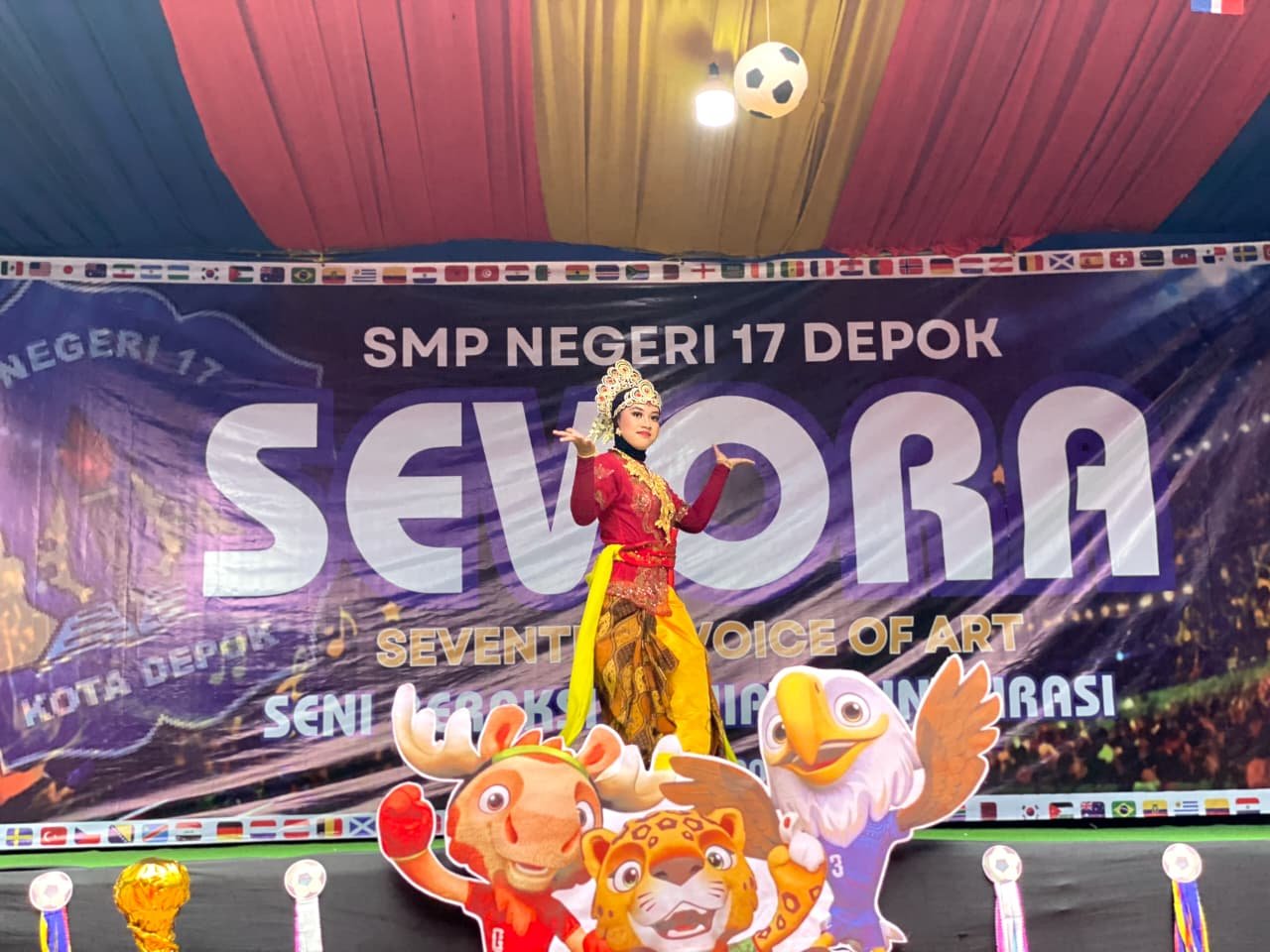 SMPN 17 Depok gelar sevora 2