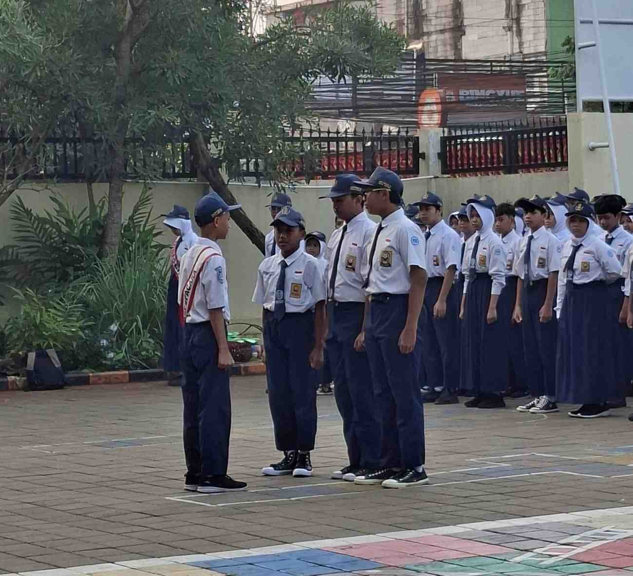 SMPN 29 Depok upacara Hari Kesaktian pancasila 4