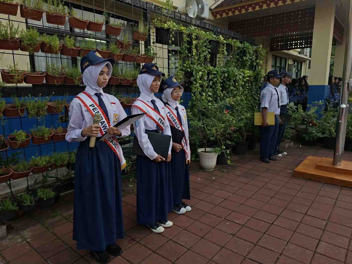 SMPN 29 Depok upacara Hari Kesaktian pancasila 5