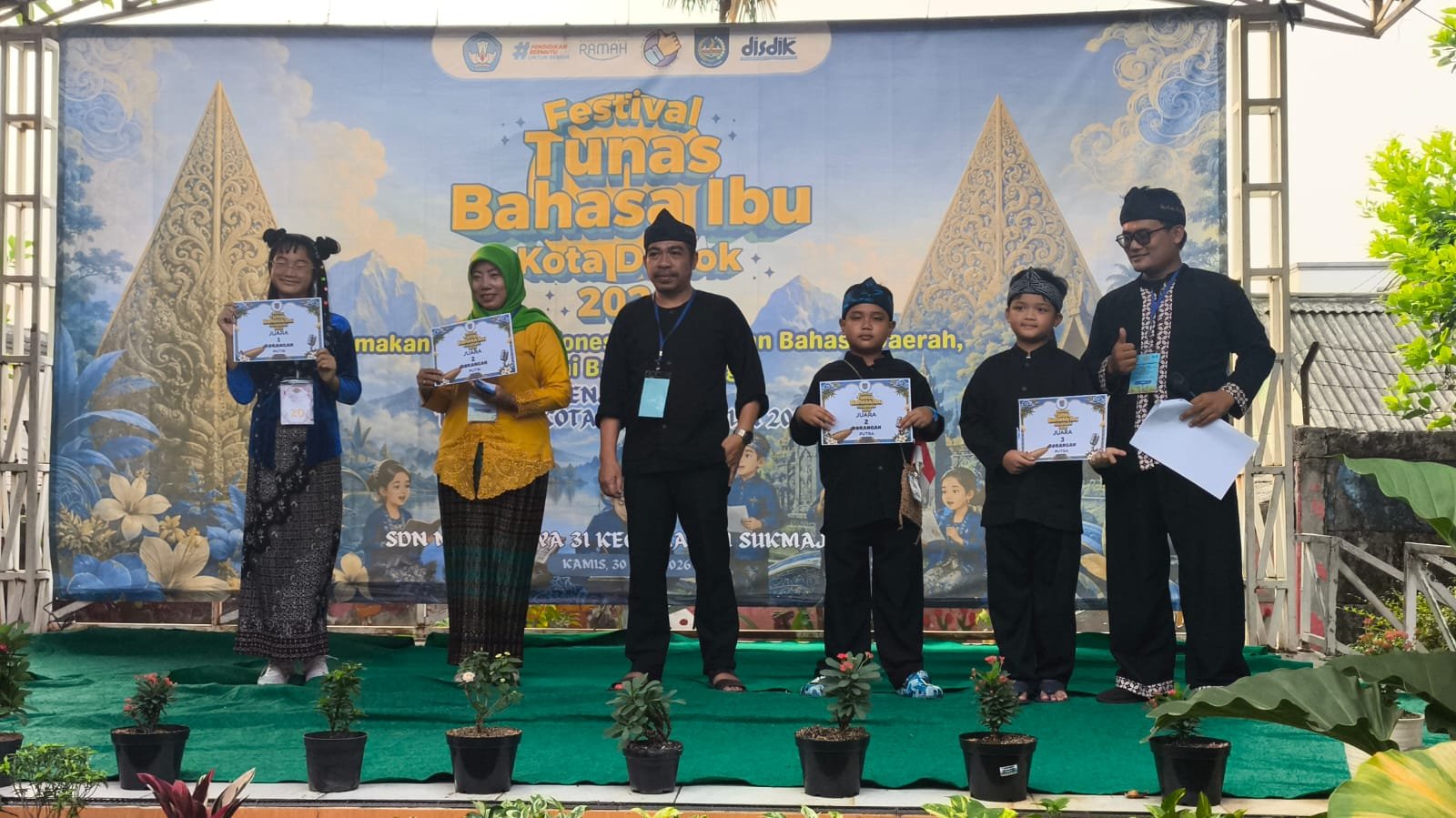 Hasil juara FTBI Kota Depok 3