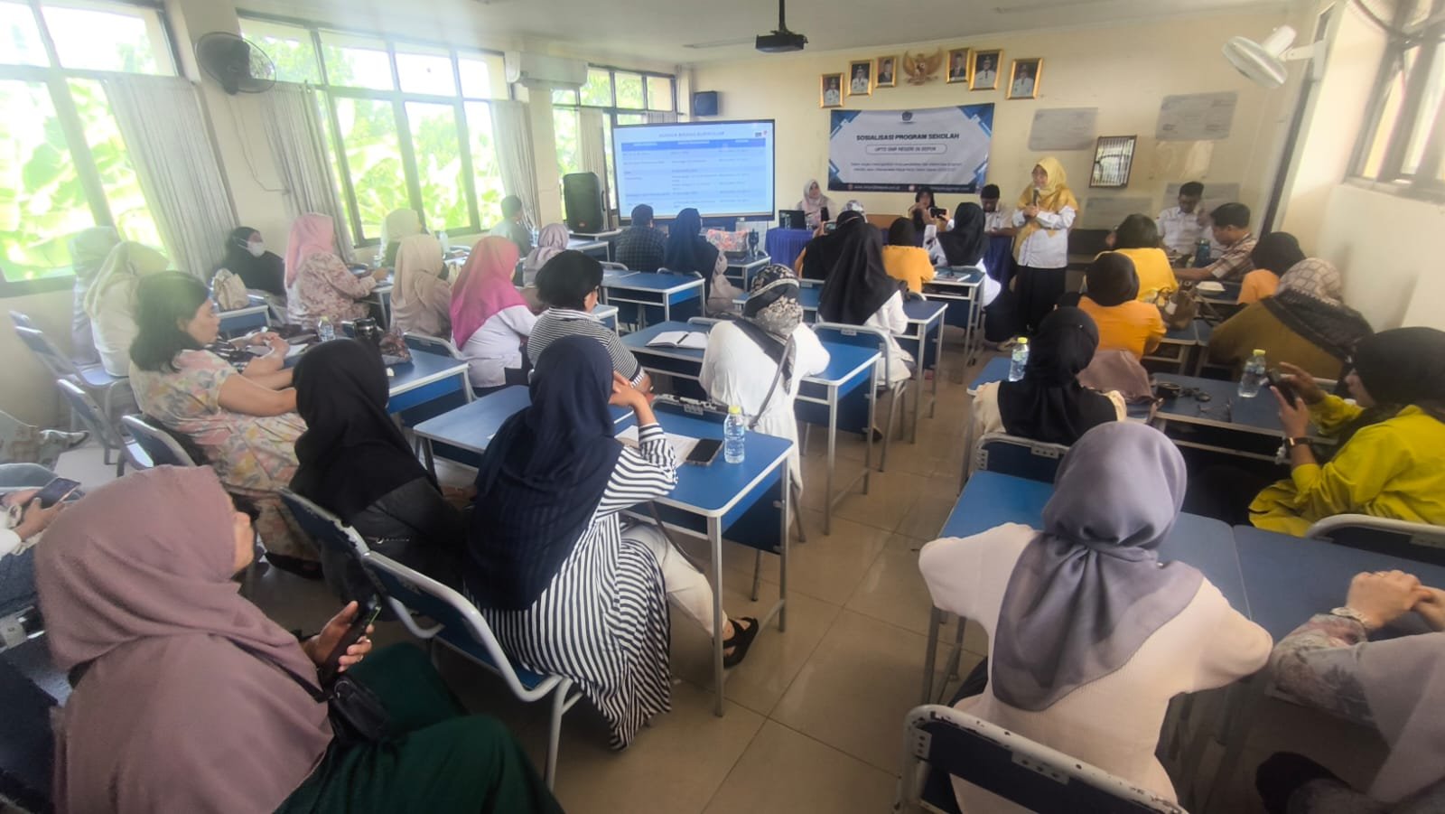 SMPN 26 Depok sosialisasi program 1