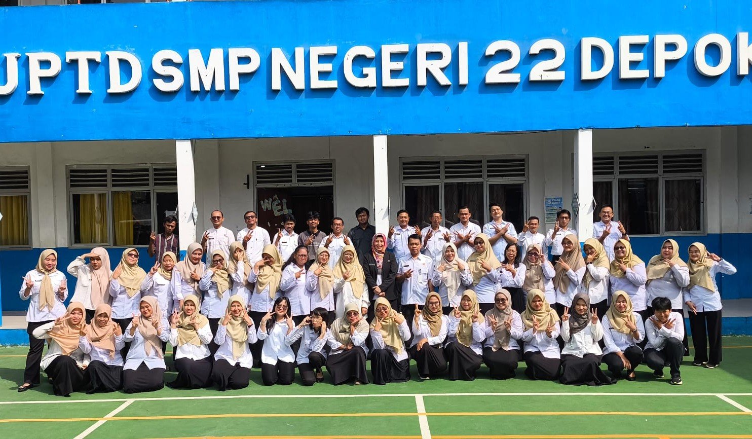 Workshop di SMPN 22 Depok 2