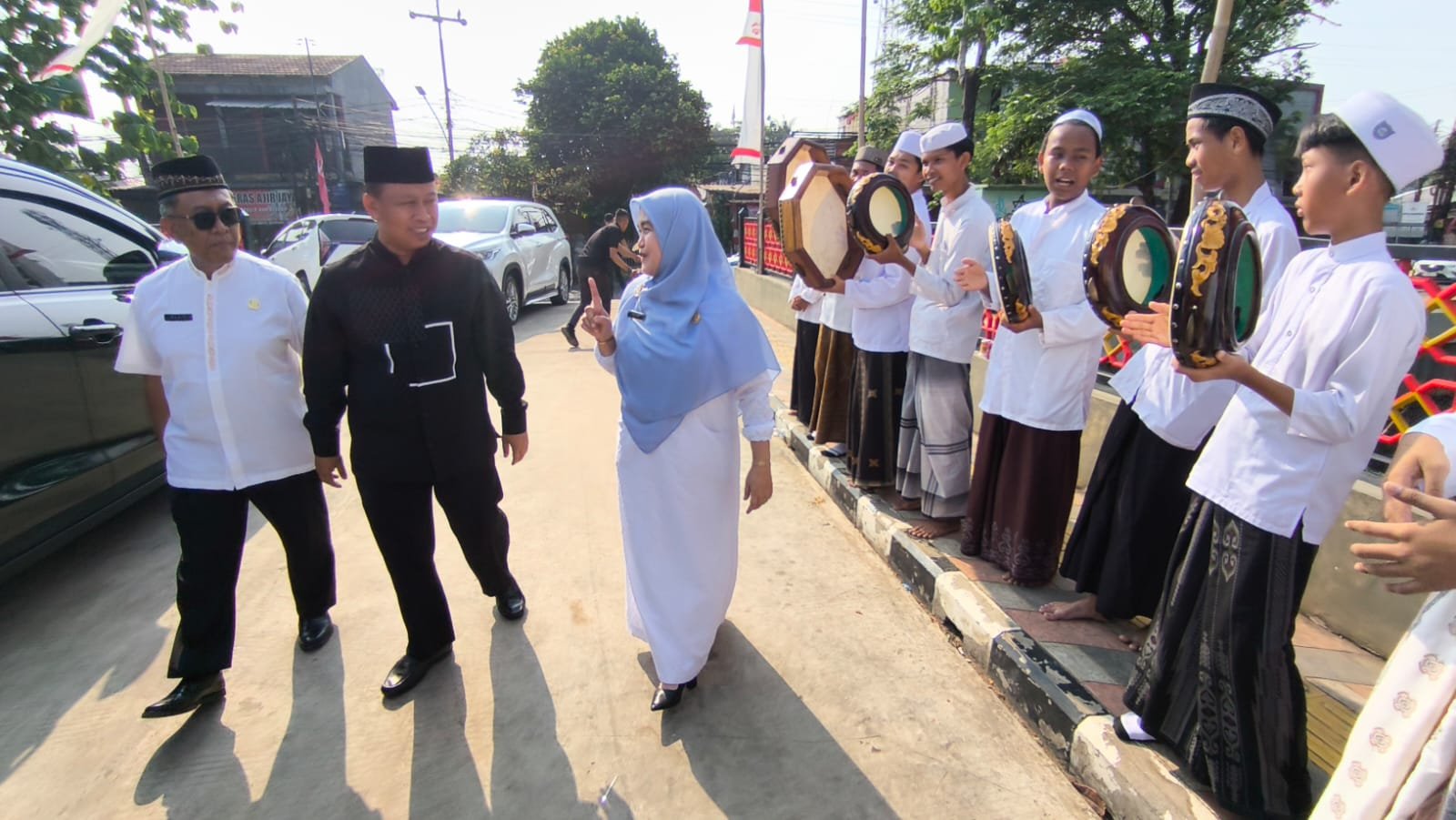 Foto SMPN 29 Depok resmikan nama musala 2
