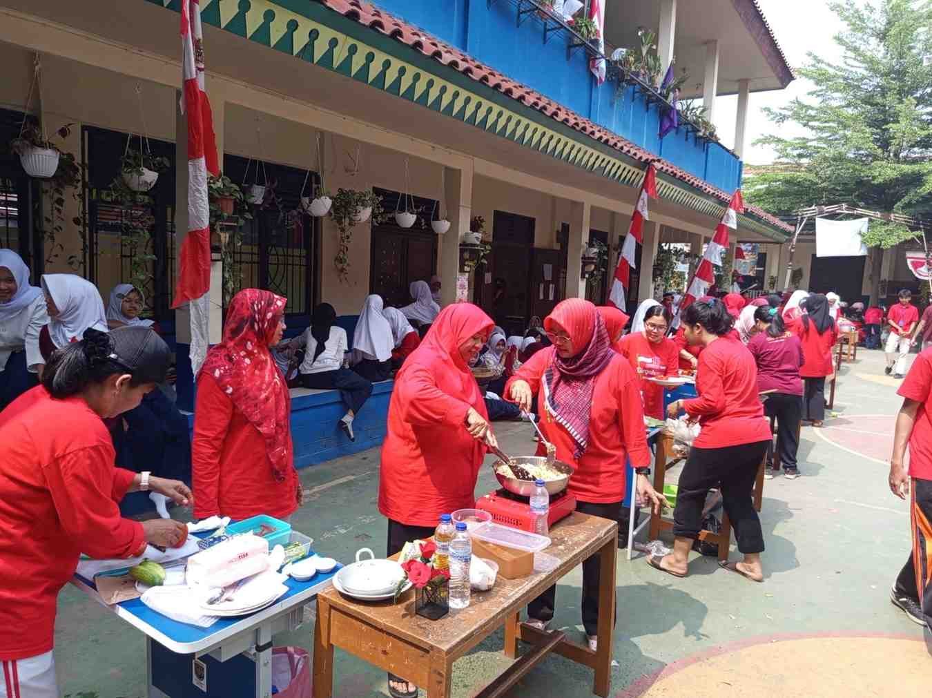 SMPN 16 Depok adakan lomba kemerdekaan 1
