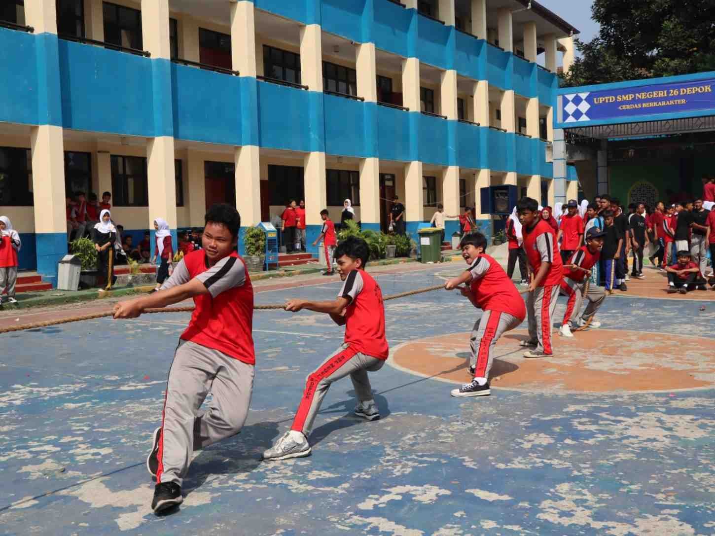 SMPN 26 Depok kegiatan lomba 17 agustus 3