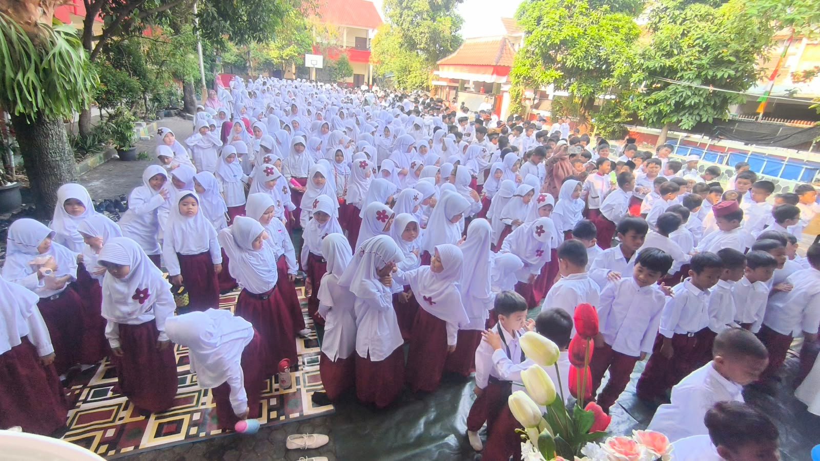 Maulid Nabi Muhammad di SDN Sukatani 4 b