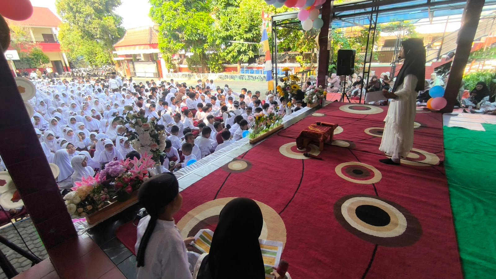 Maulid Nabi Muhammad di SDN Sukatani 4 c