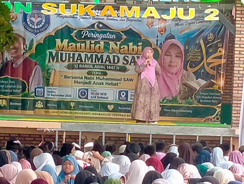 Maulid Nabi di SDN Sukamaju 2 a
