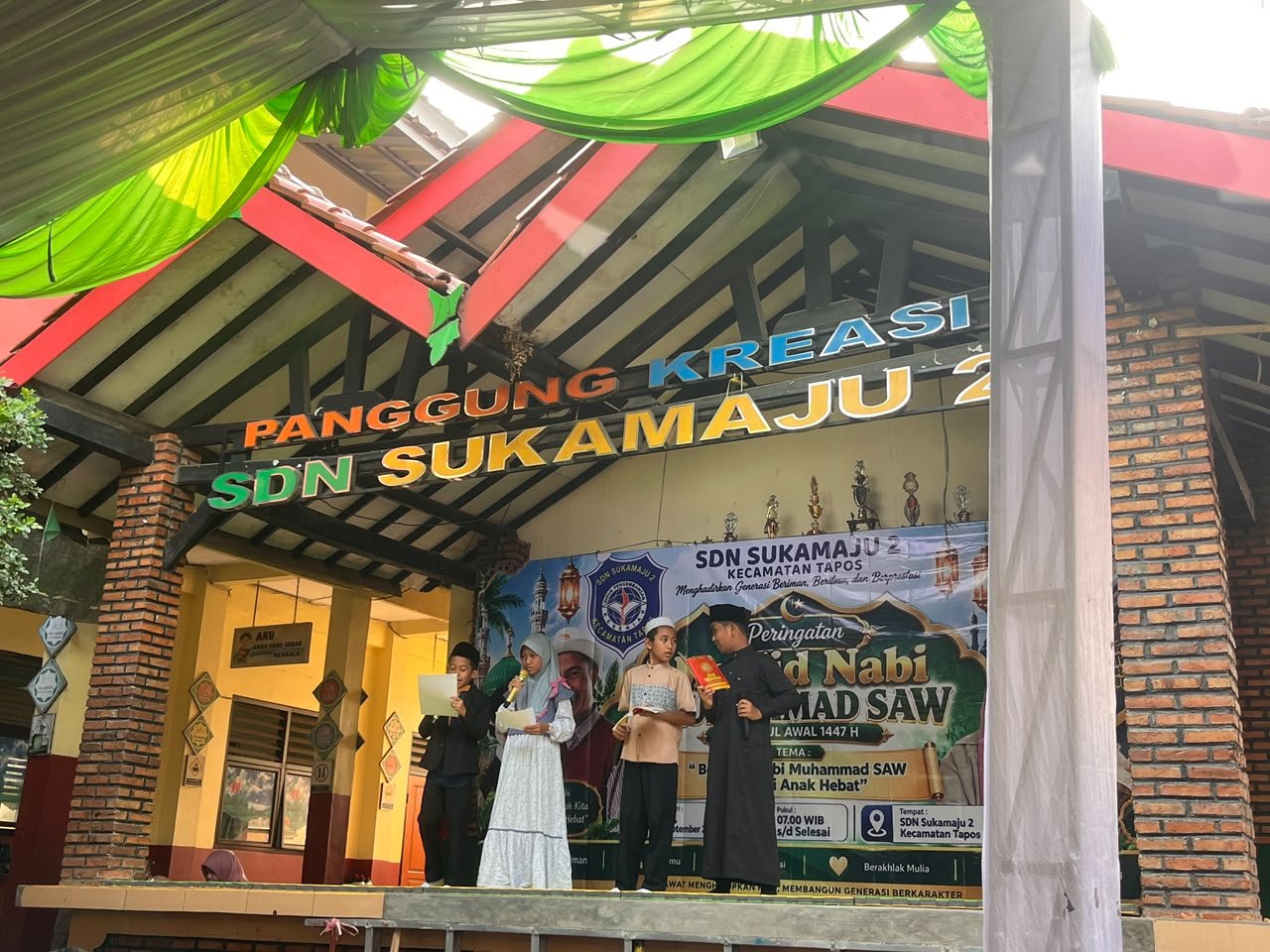 Maulid Nabi di SDN Sukamaju 2 c