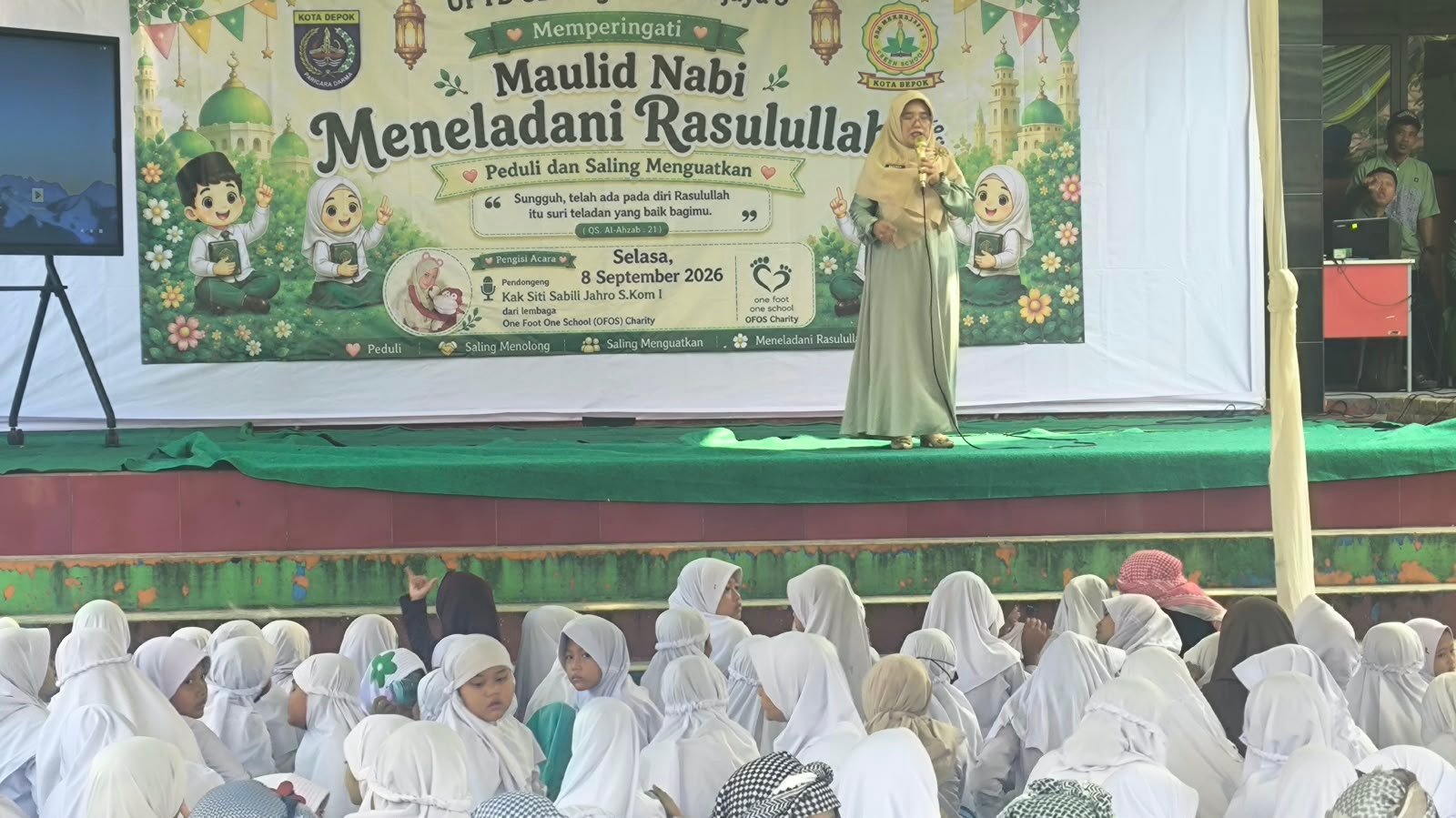 Maulid nabi di SDN Mekarjaya 5 a