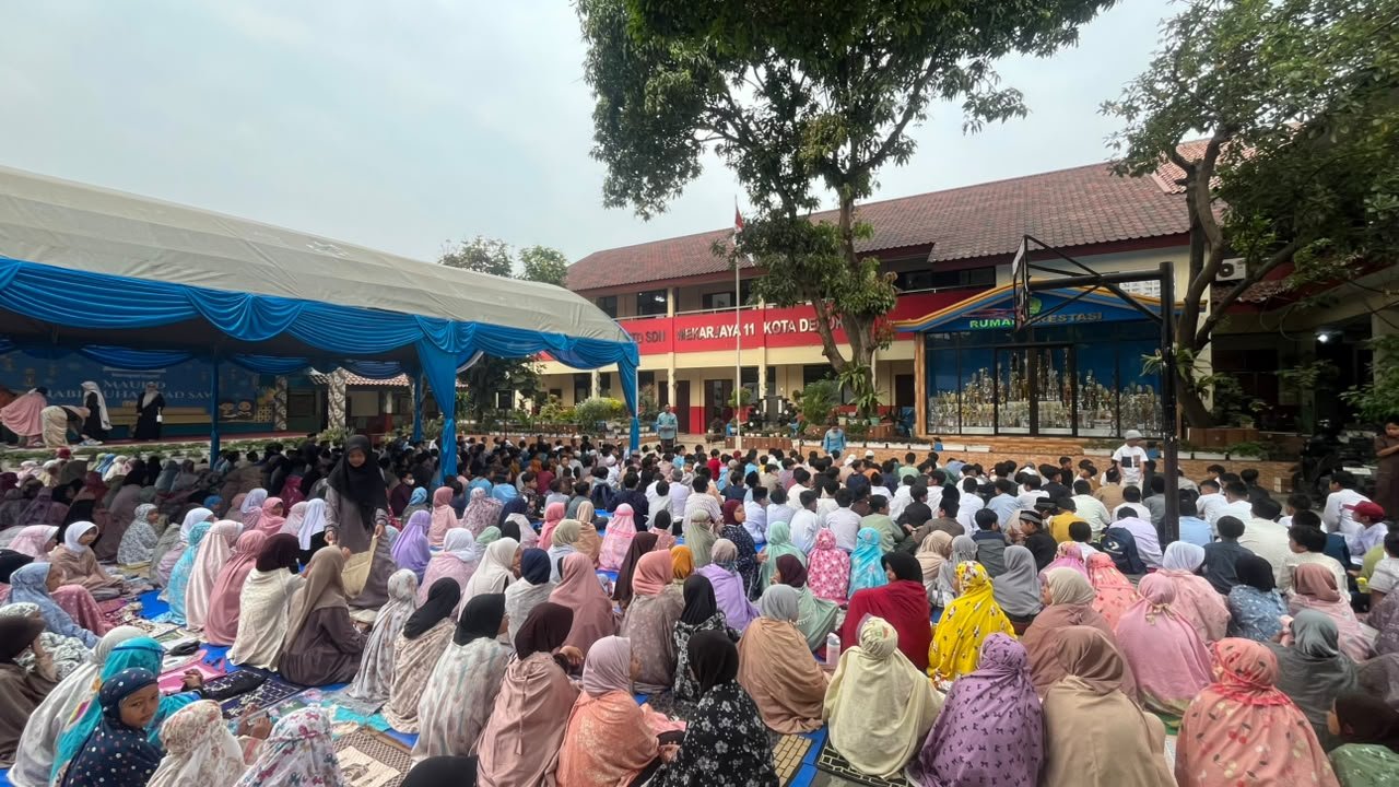 SDN Mekarjaya 11 adakan maulid nabi 1