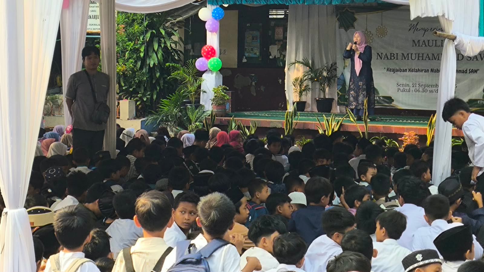 SDN Mekarjaya 12 gelar maulid nabi 3