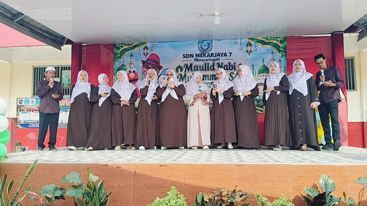 SDN Mekarjaya 7 maulid nabi 2