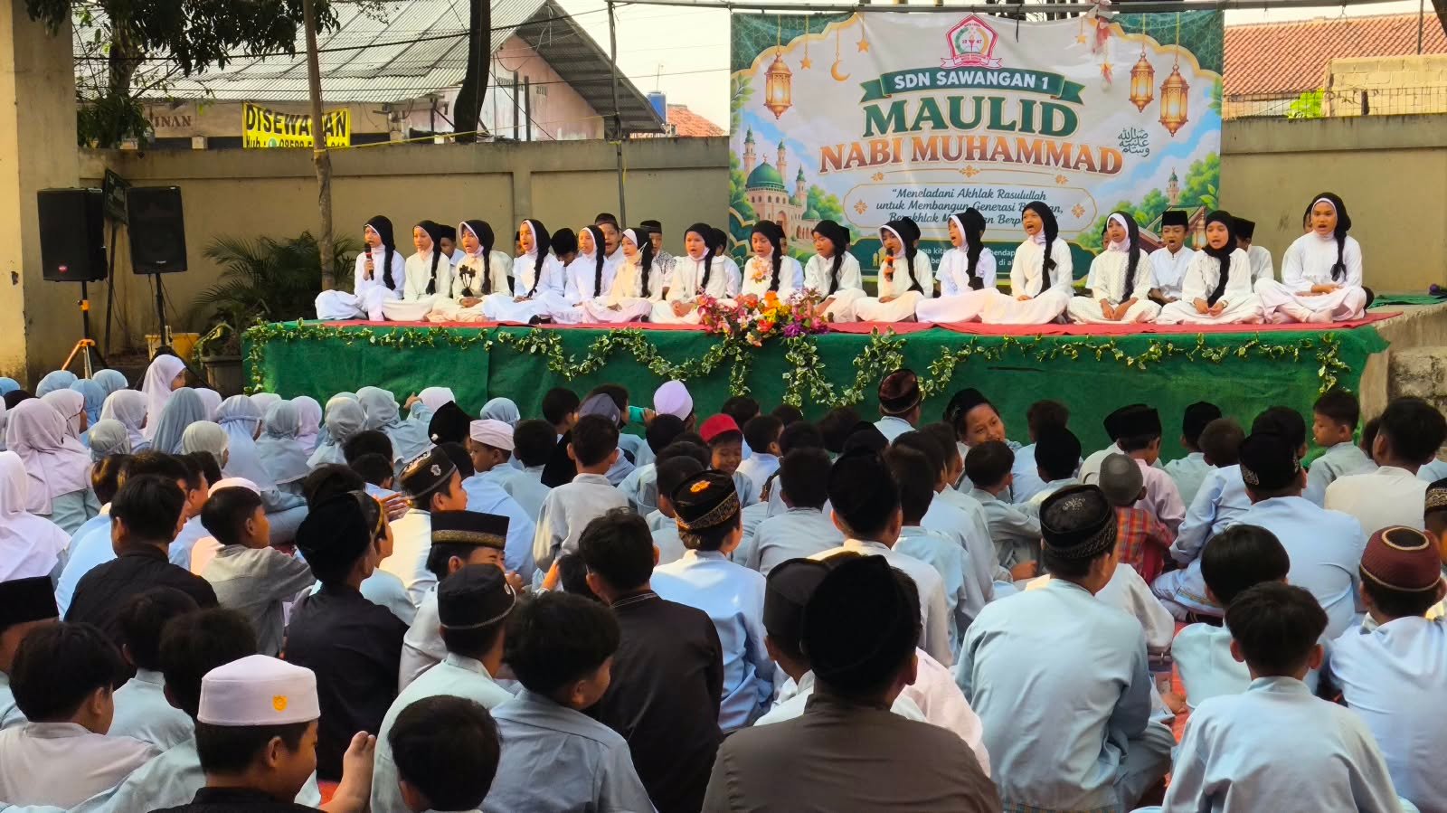 SDN Sawangan 1 adakan maulid 2