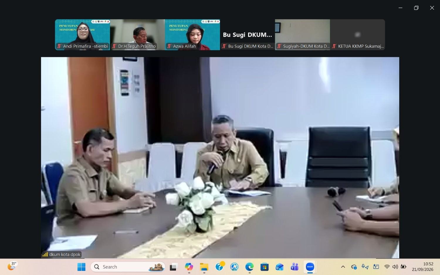 STIE MBI dengan koperasi merah putih 1