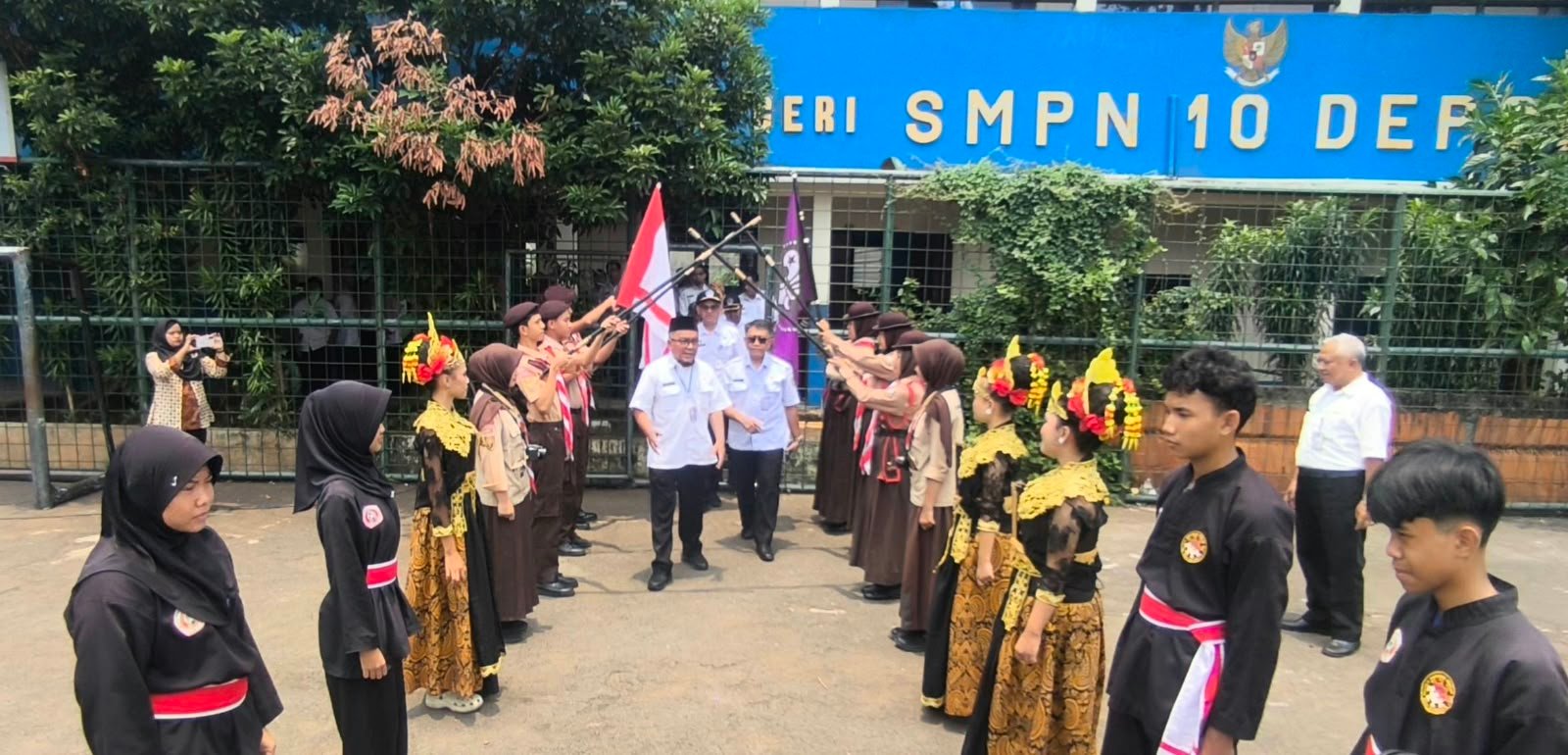 Sertijab jabatan SMPN 10 Depok 2