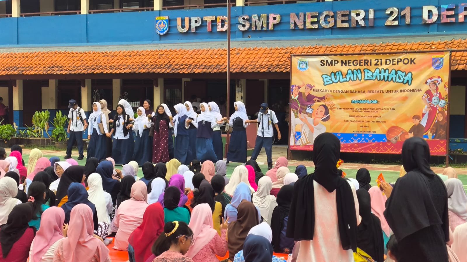 Bulan Bahasa di SMPN 21 Depok 2