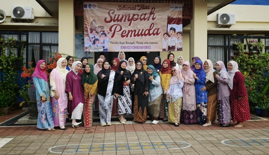Hari Sumpah Pemuda di SMPN 22 Depok 3