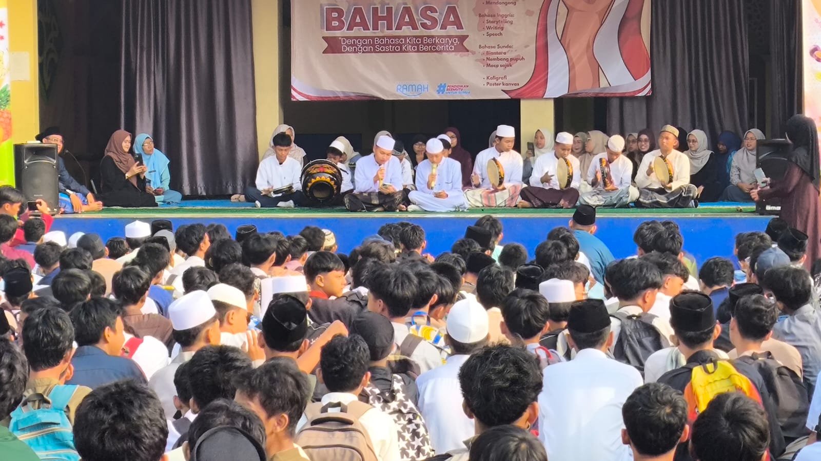 Hari santri di SMPN 29 Depok 3