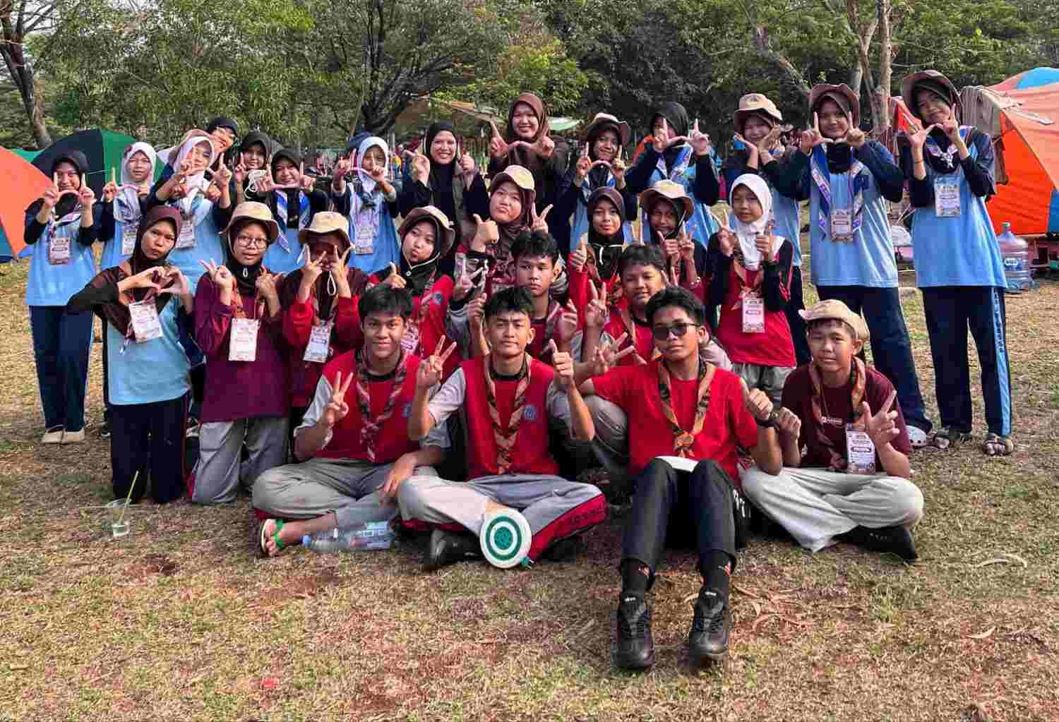 Kwaran Kecamatan Beji gelar kemah 7