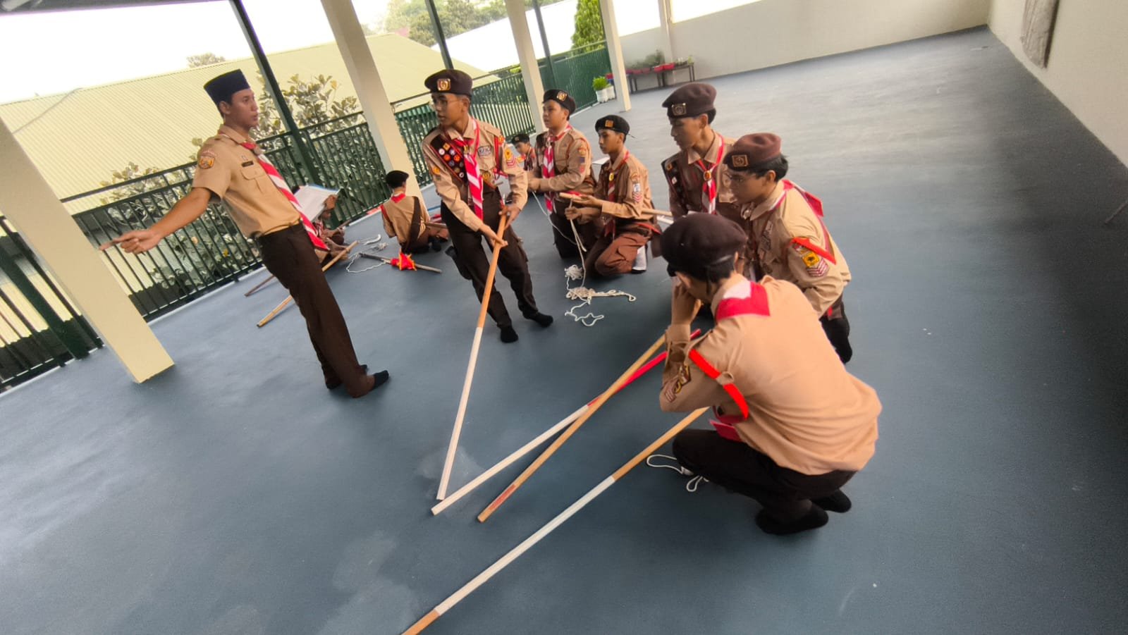 Pramuka garuda tingkat penggalang beji 3