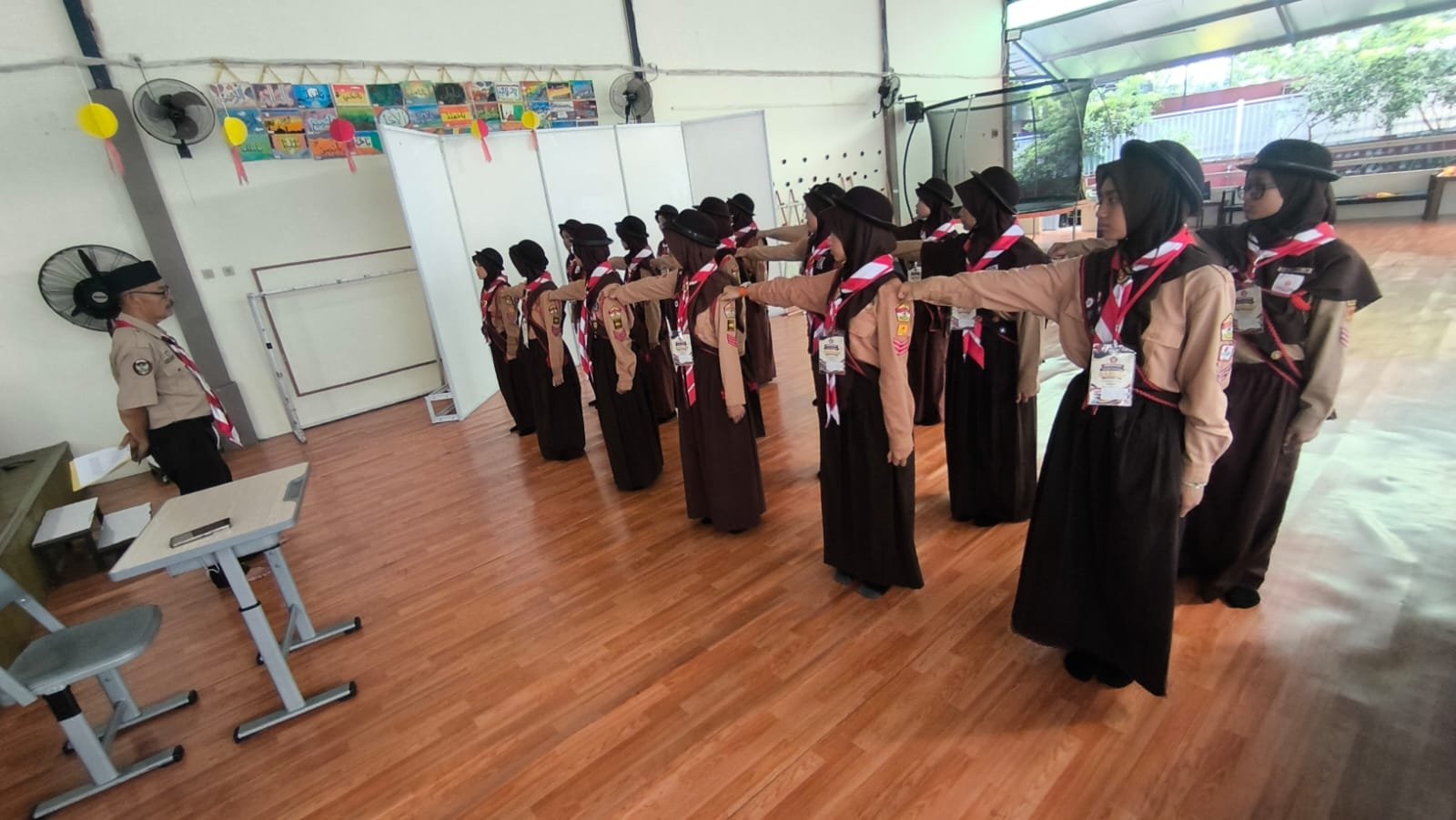 Pramuka garuda tingkat penggalang beji 4