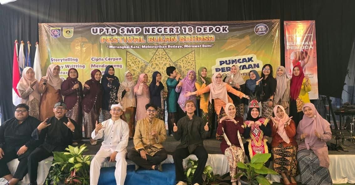 SMPN 18 Depok gelar festival bulan bahasa 4