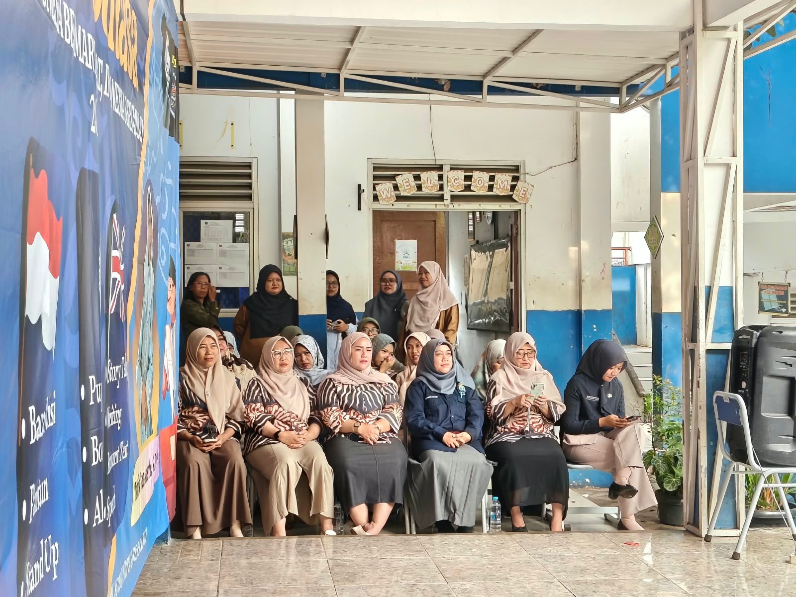 SMPN 22 Depok lomba bulan bahasa 1