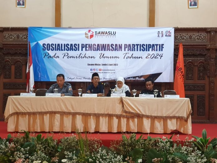 Bawaslu Depok pengawasan partisipatif sosialisasi