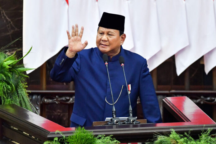 Menko Prabowo Subianto