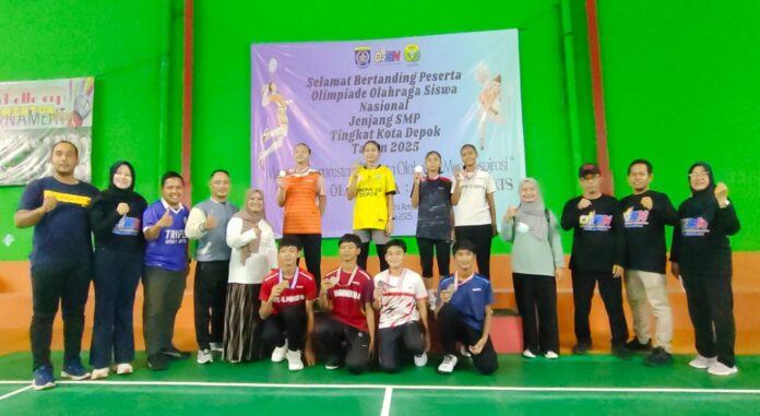 O2SN Bulutangkis SMP kota depok 1