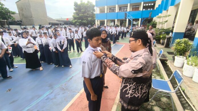 Pelepasan siswa SMPN 26 Depok 3