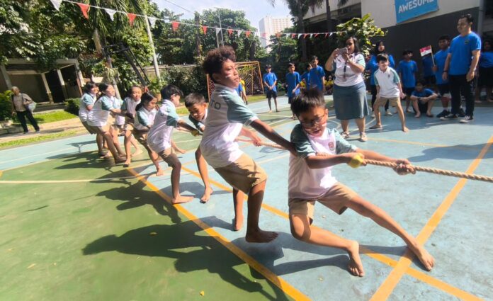 Perlombaan kemerdekaan SD NP Tunas Global Depok 3