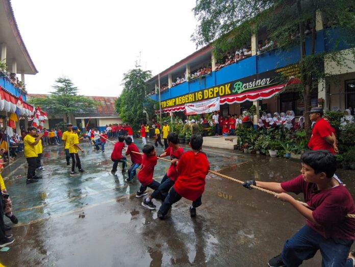 SMPN 16 Depok lomba kemerdekaan 4