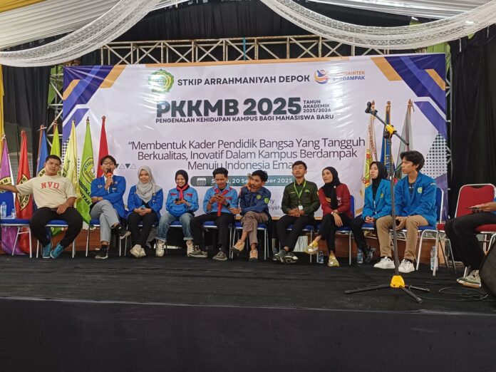 Mahasiswa baru STKIP Arrahmaniyah 1