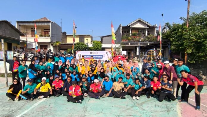 Turnamen voli PGRI Kecamatan Sukmajaya 1