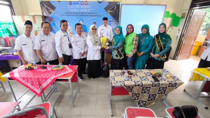 Kecamatan Sawangan launching sera mijel 1