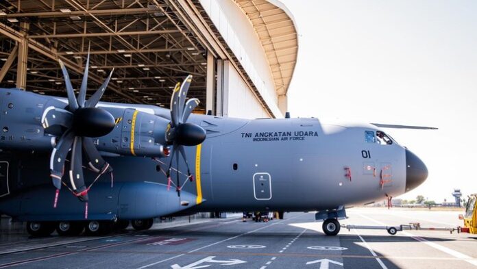 Pesawat AirBush ke Indonesia