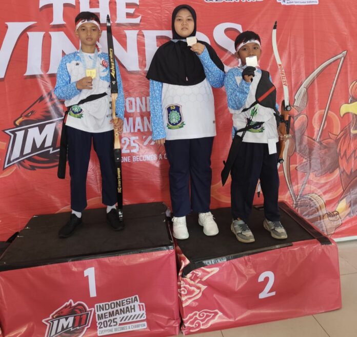 SD Muhammadiyah Sawangan juara memanah 1