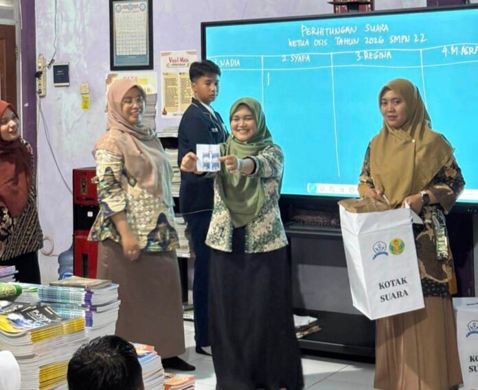 Pemilihan OSIS SMPN 22 Depok 1