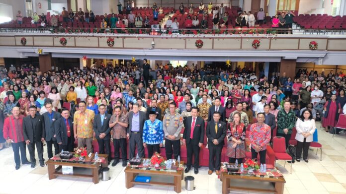 Perayaan Natal bersama PGLII Kota Depok 1